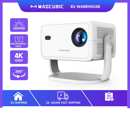 Magcubic L018 – Tragbarer Full HD 1080P Projektor mit 650 ANSI und Android 11