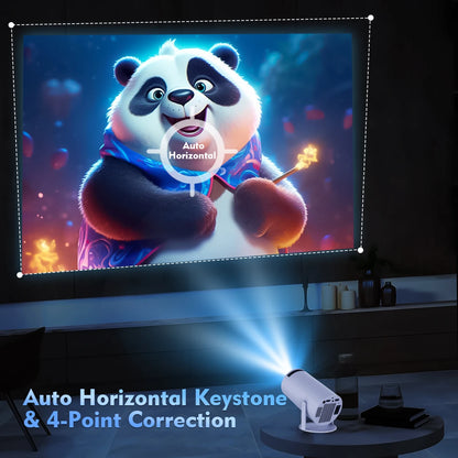 Magcubic HY300 Pro – Mini-Projektor mit Android 11, 260 ANSI, WiFi6 & 180°-Drehung